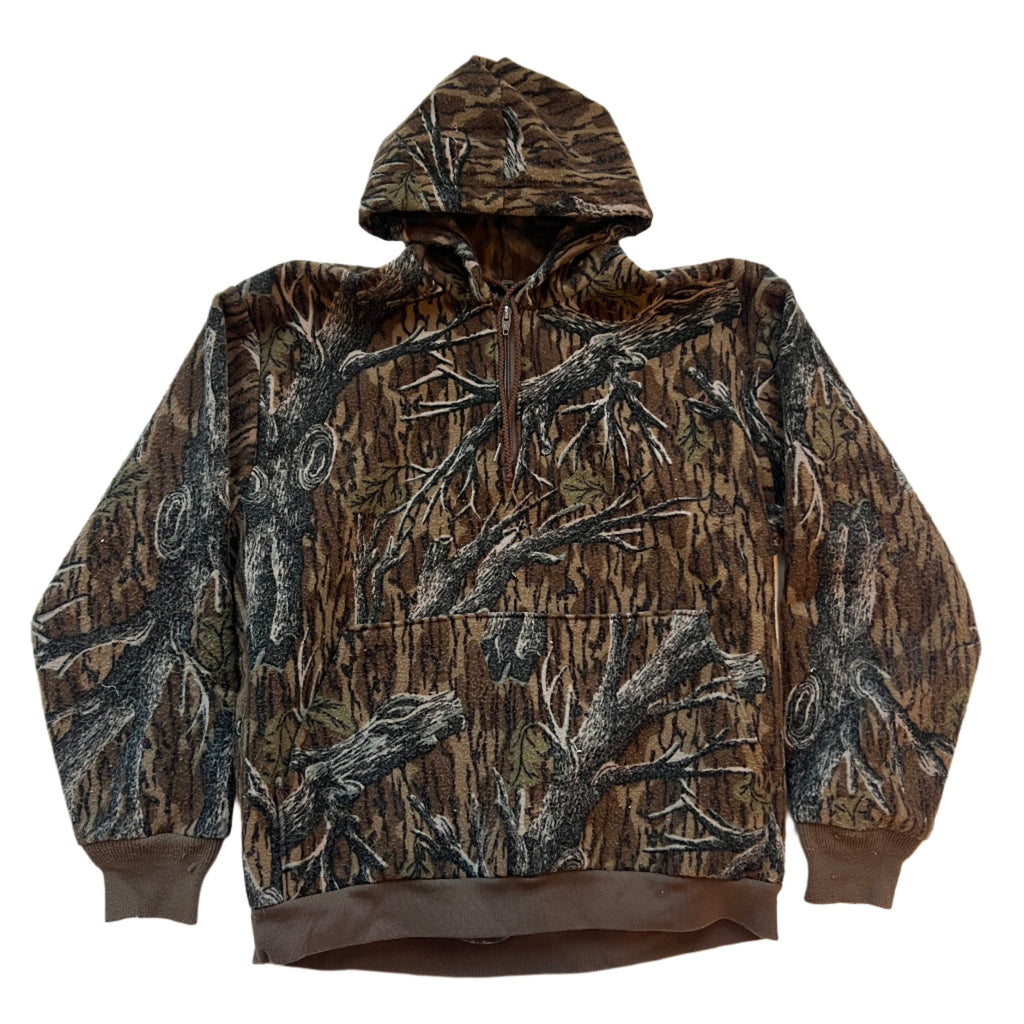 Polaire Camouflage Vintage Col Zippé