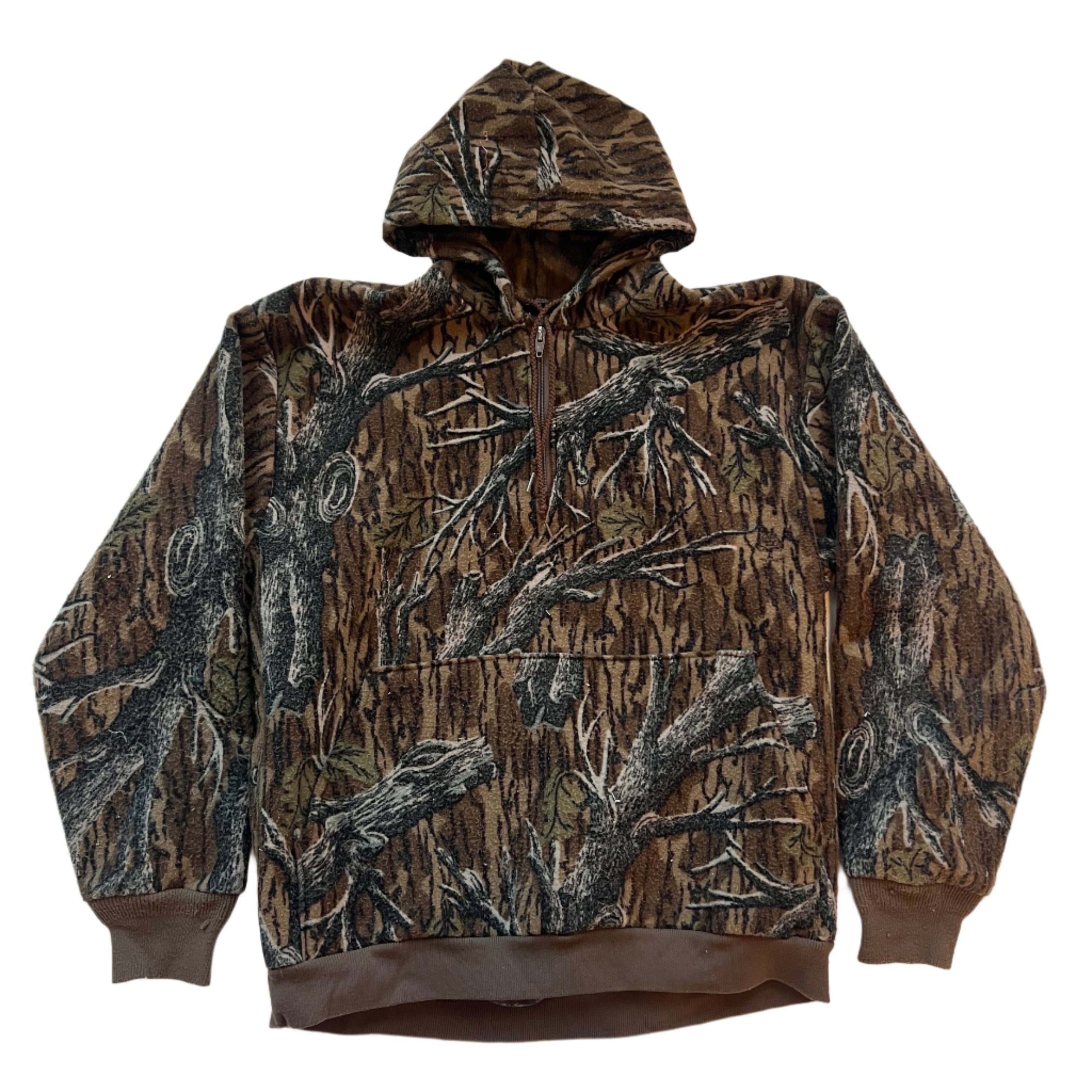 Polaire Camouflage Vintage Col Zippé