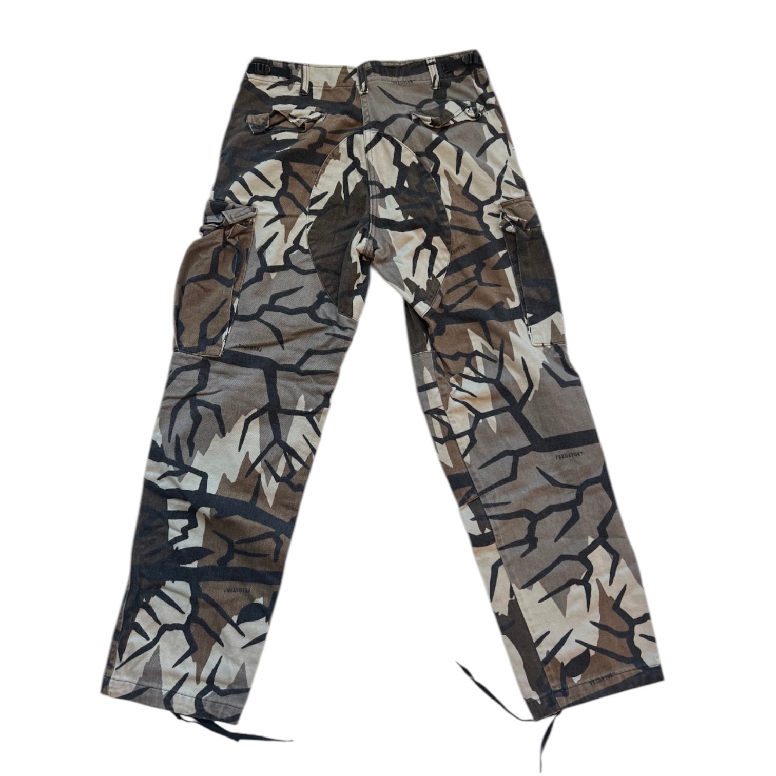 Pantalon cargo style camouflage Predator vintage