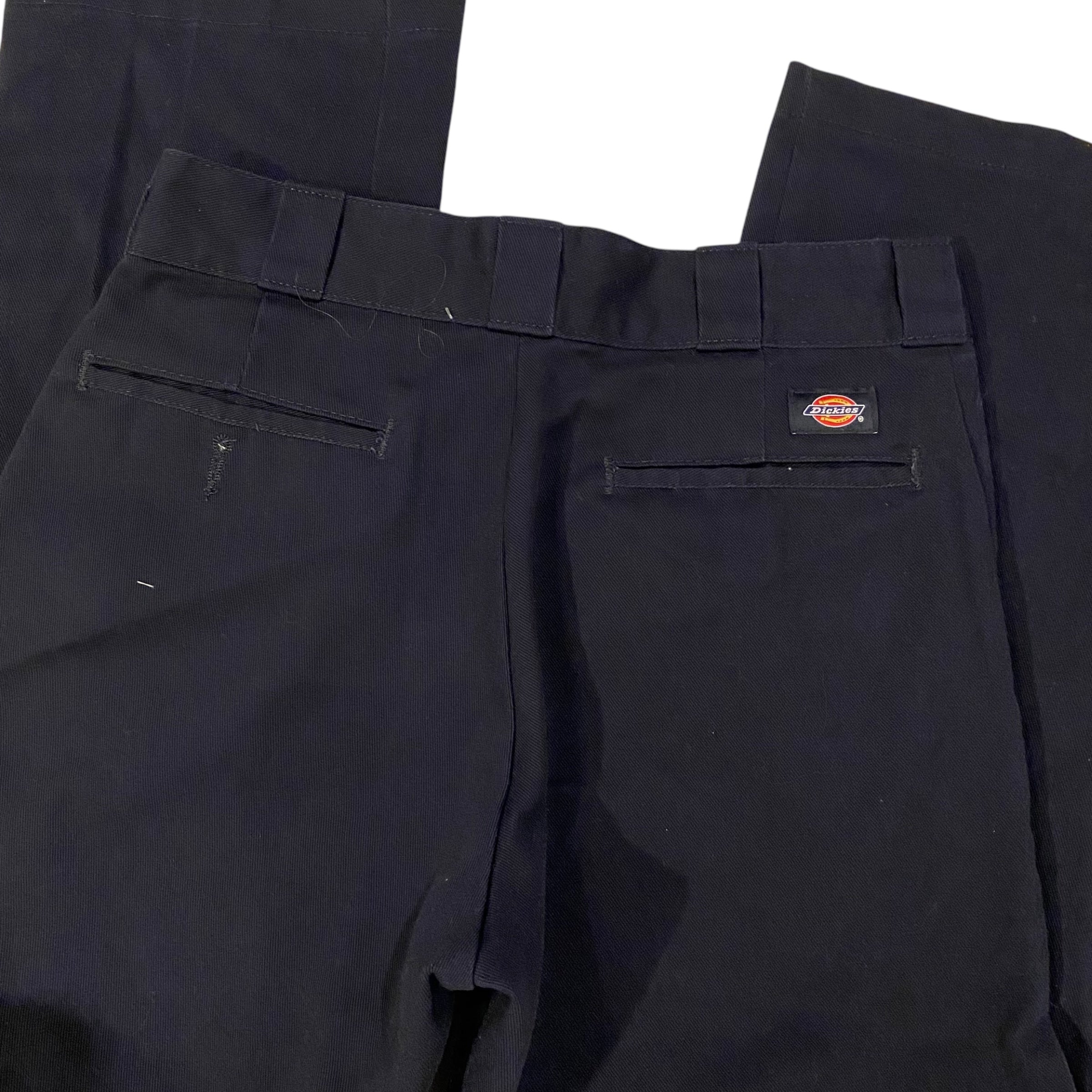 Pantalon de travail vintage bleu marine
