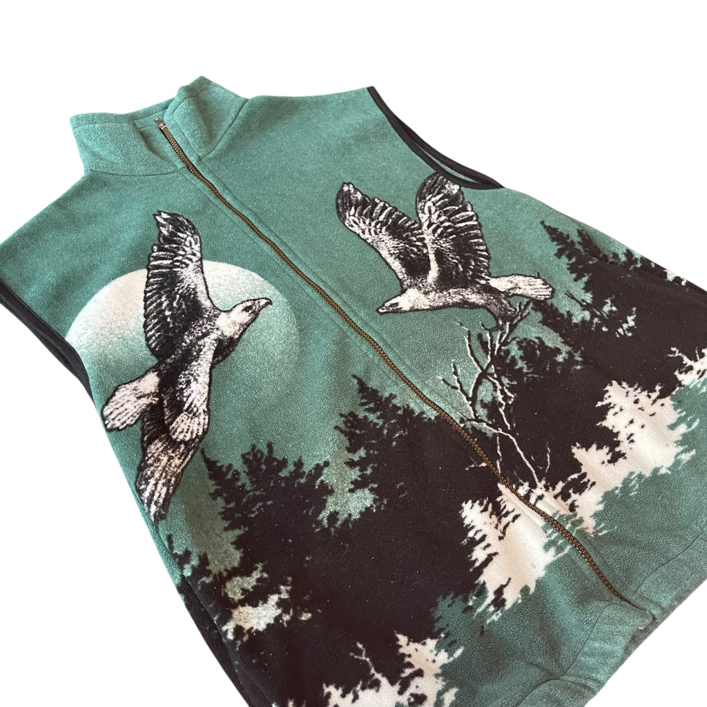 Gilet polaire Vintage Eagle Forest