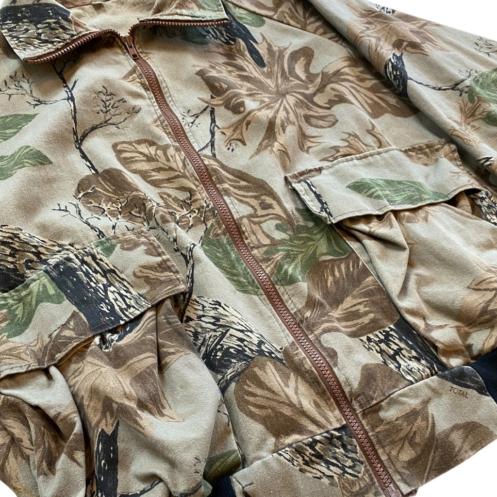 Veste camouflage non doublée vintage