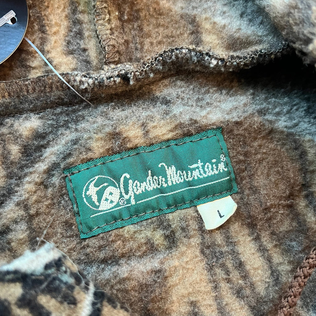 Polaire Camouflage Vintage Col Zippé
