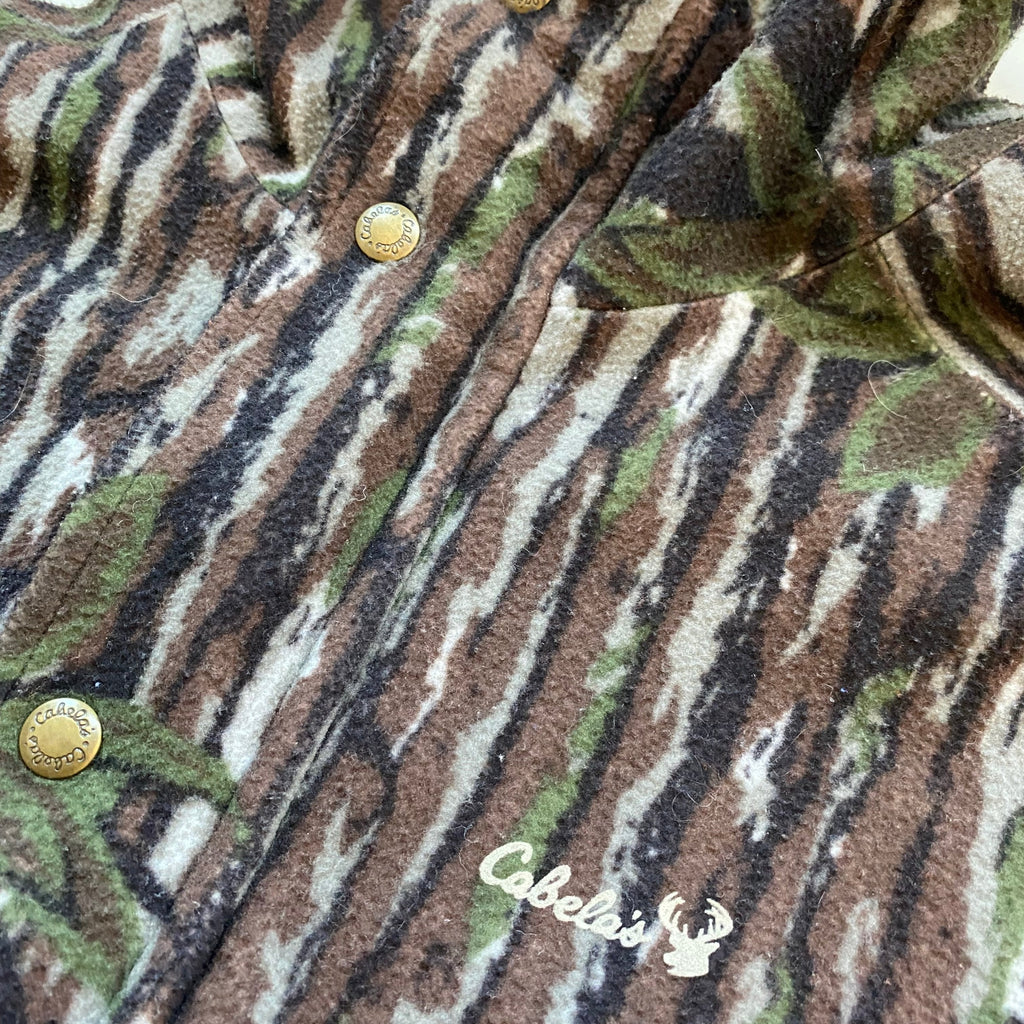 Blouson polaire vintage en Gore-Tex camouflage