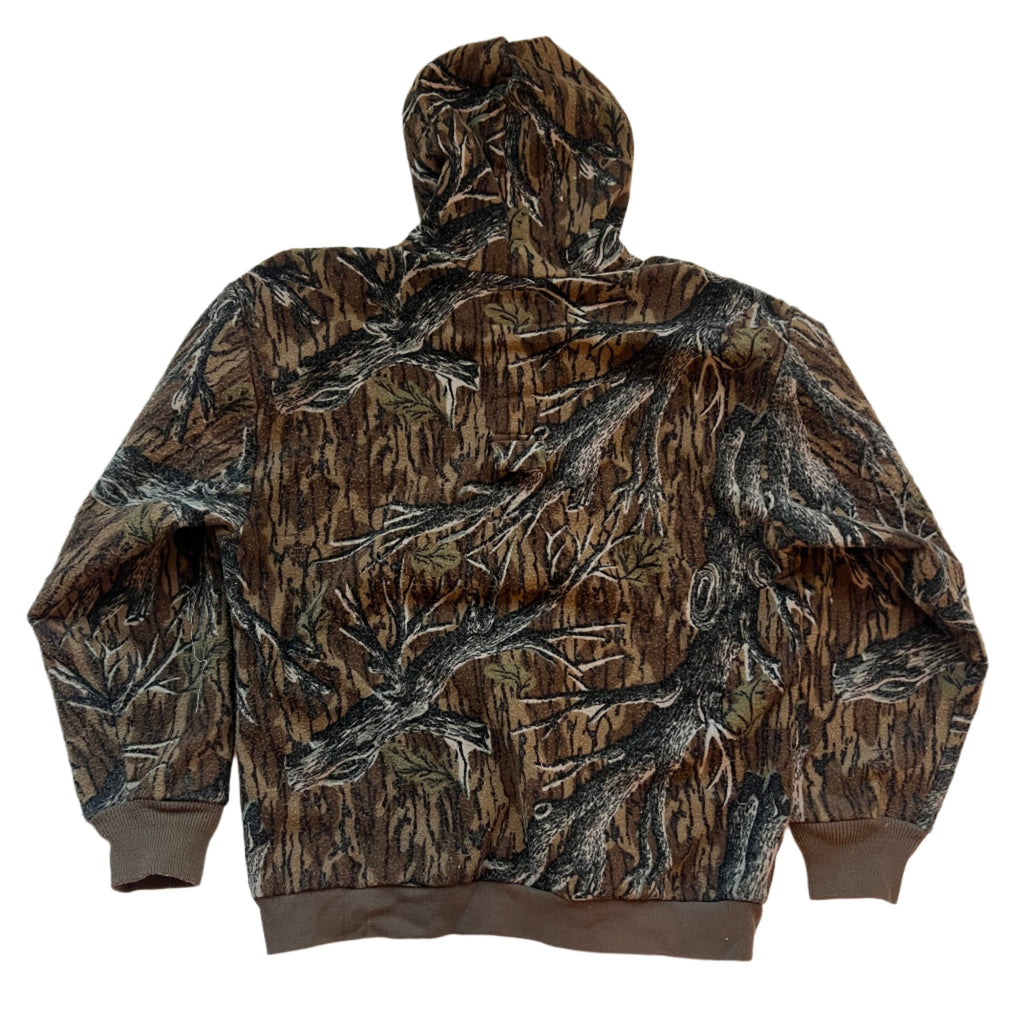 Polaire Camouflage Vintage Col Zippé