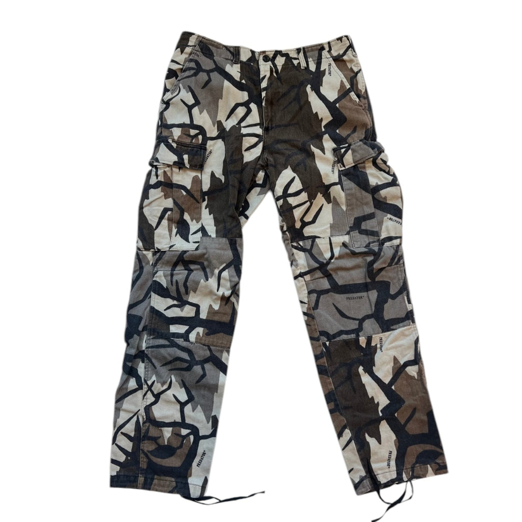 Pantalon cargo style camouflage Predator vintage