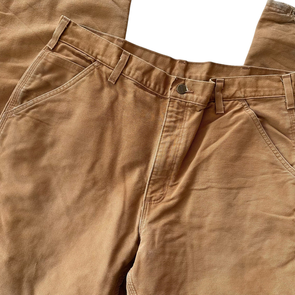 Pantalon de travail vintage doublé de flanelle