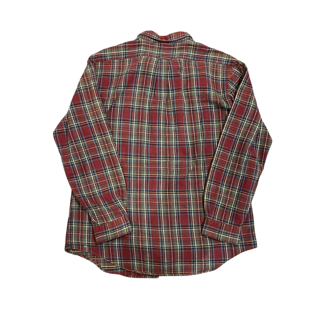 Flanelle écossaise rouge vintage