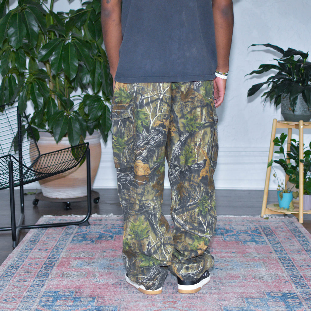 Pantalon cargo camouflage vintage