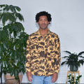 Flanelle camouflage vintage marron clair