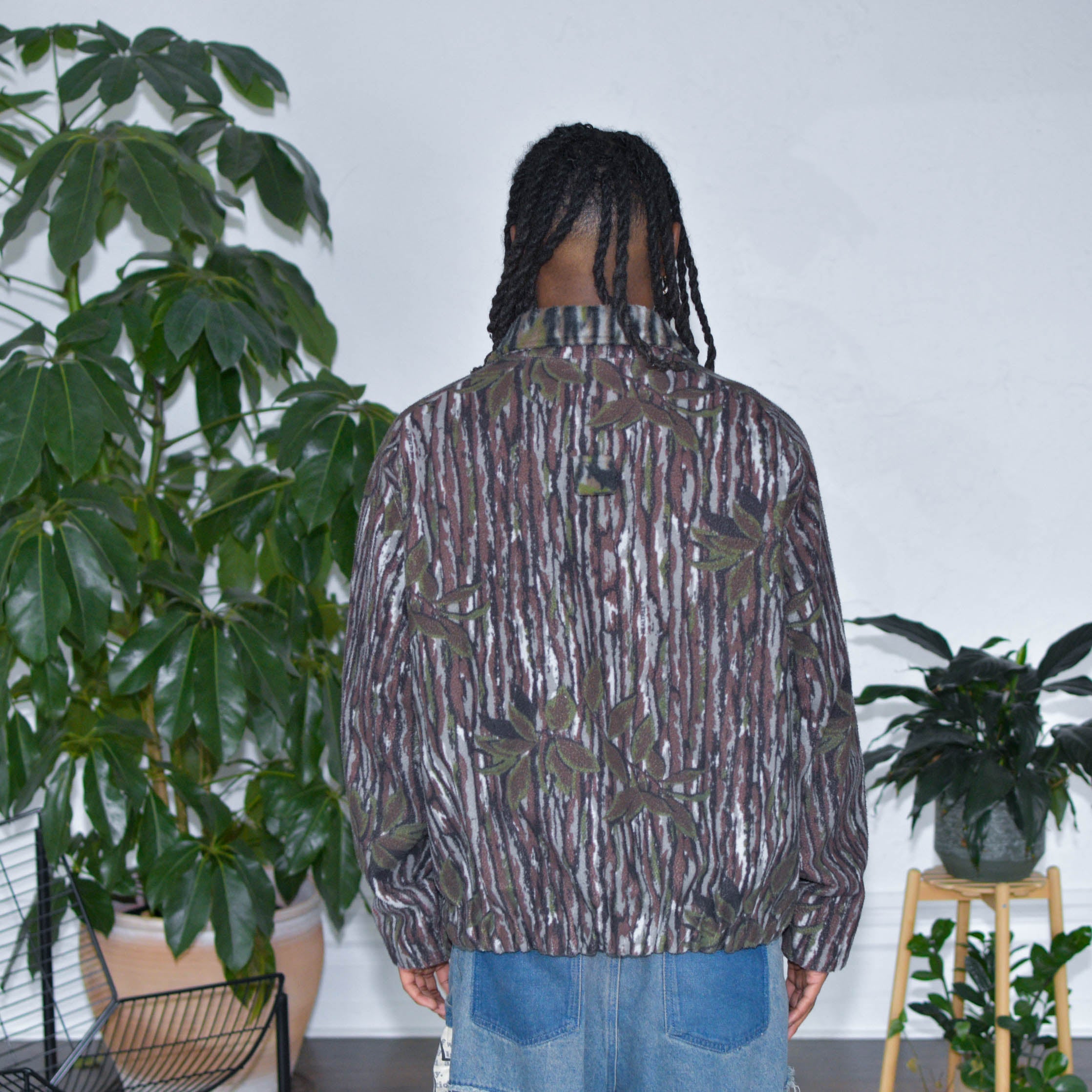 Blouson polaire vintage en Gore-Tex camouflage