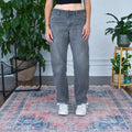 Pantalon vintage gris délavé