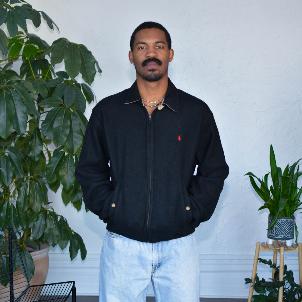 Veste polaire noire