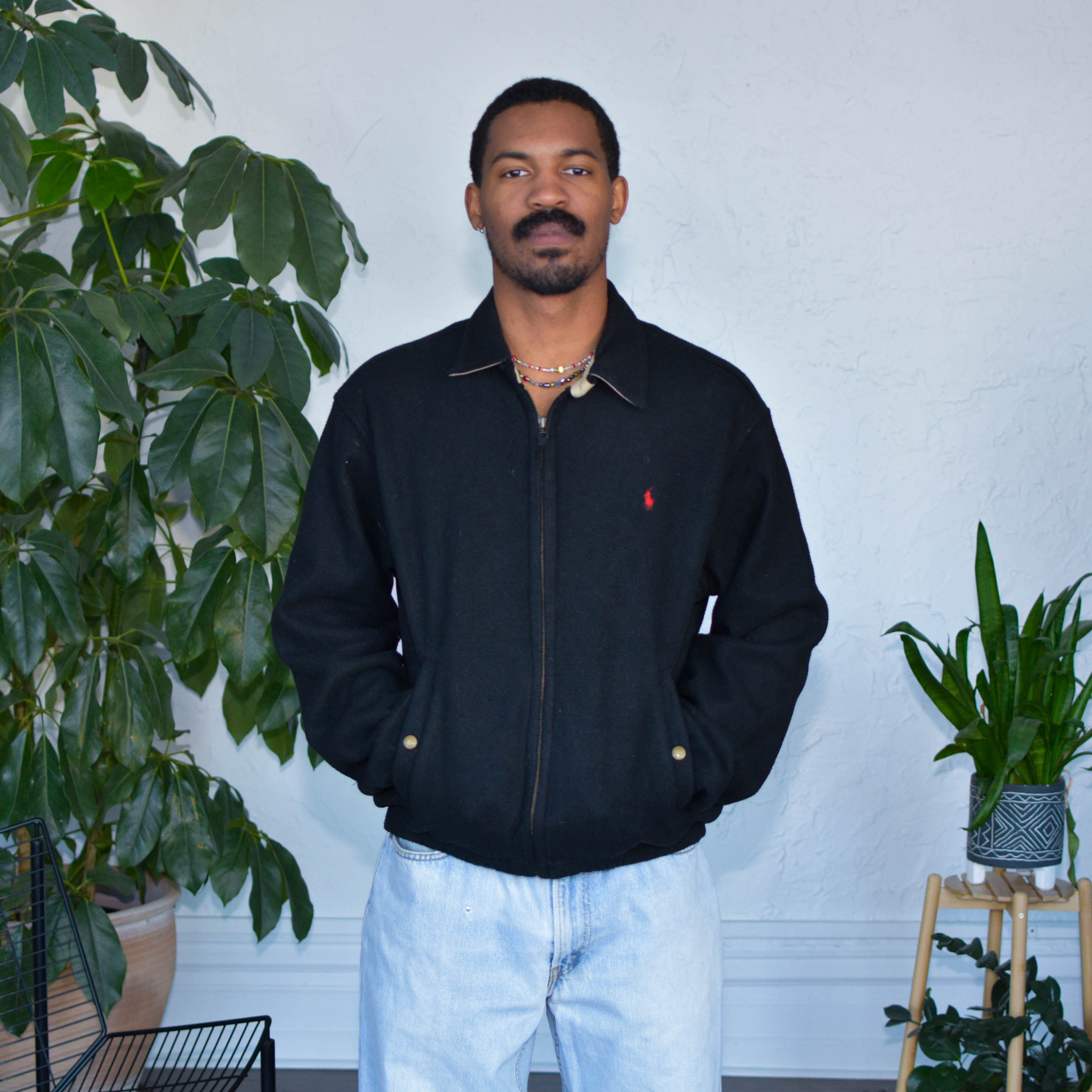 Veste polaire noire