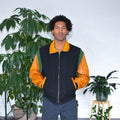 Blouson Letterman matelassé vintage années 90