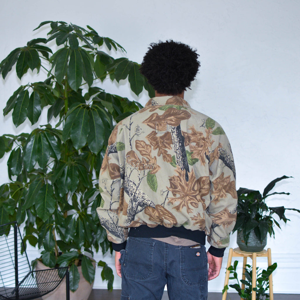 Veste camouflage non doublée vintage