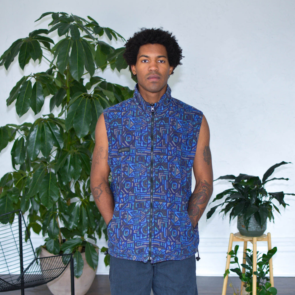 Gilet polaire vintage