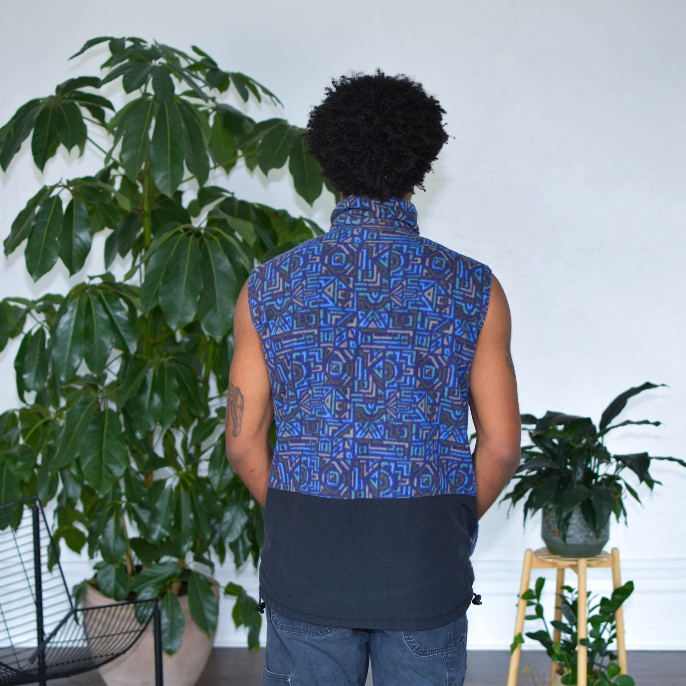Gilet polaire vintage