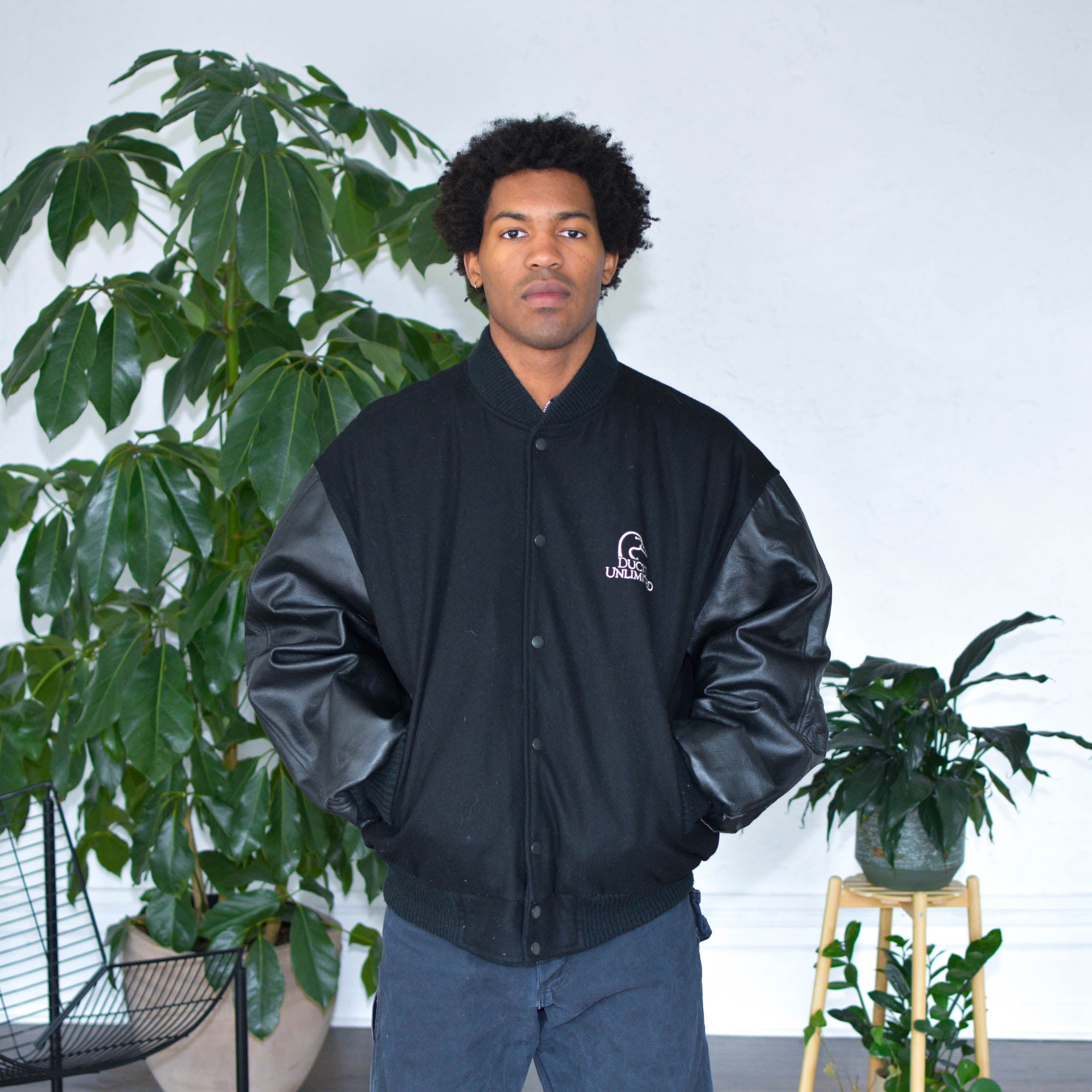 Blouson universitaire vintage