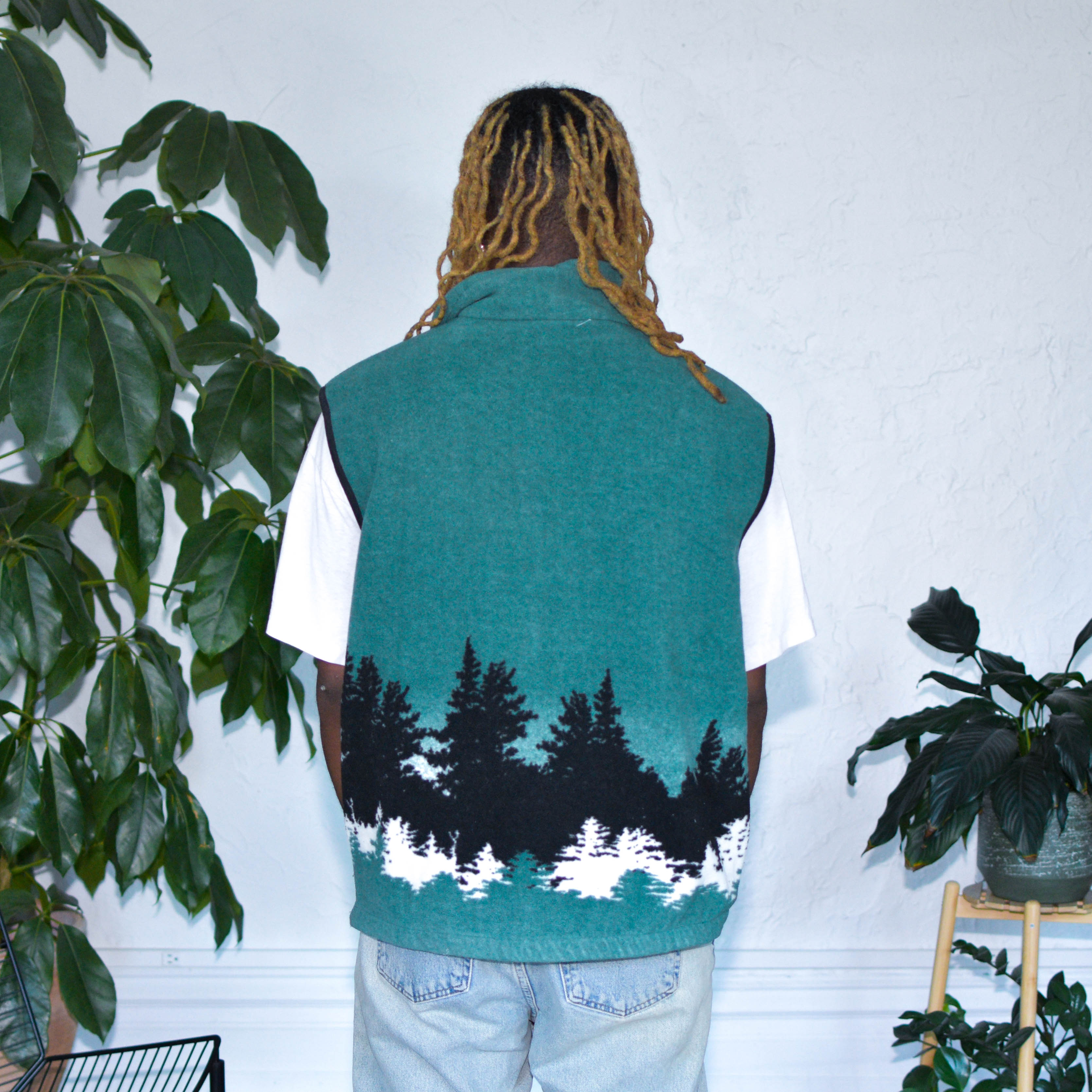 Gilet polaire Vintage Eagle Forest