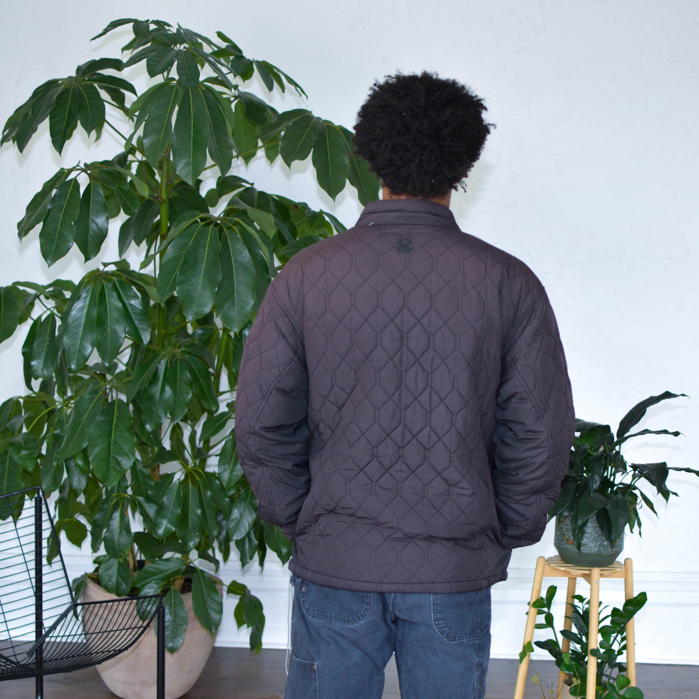 Blouson matelassé vintage années 90