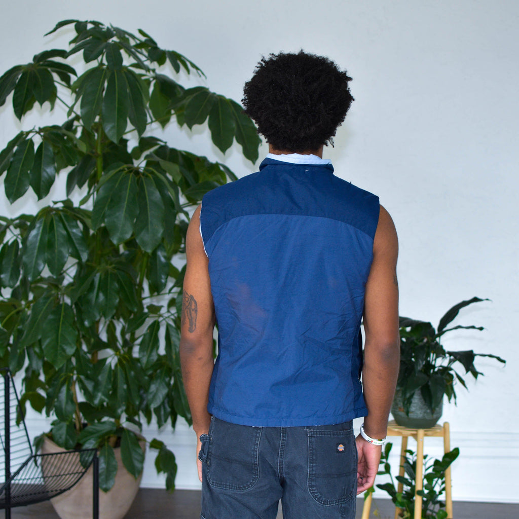 Gilet réversible vintage
