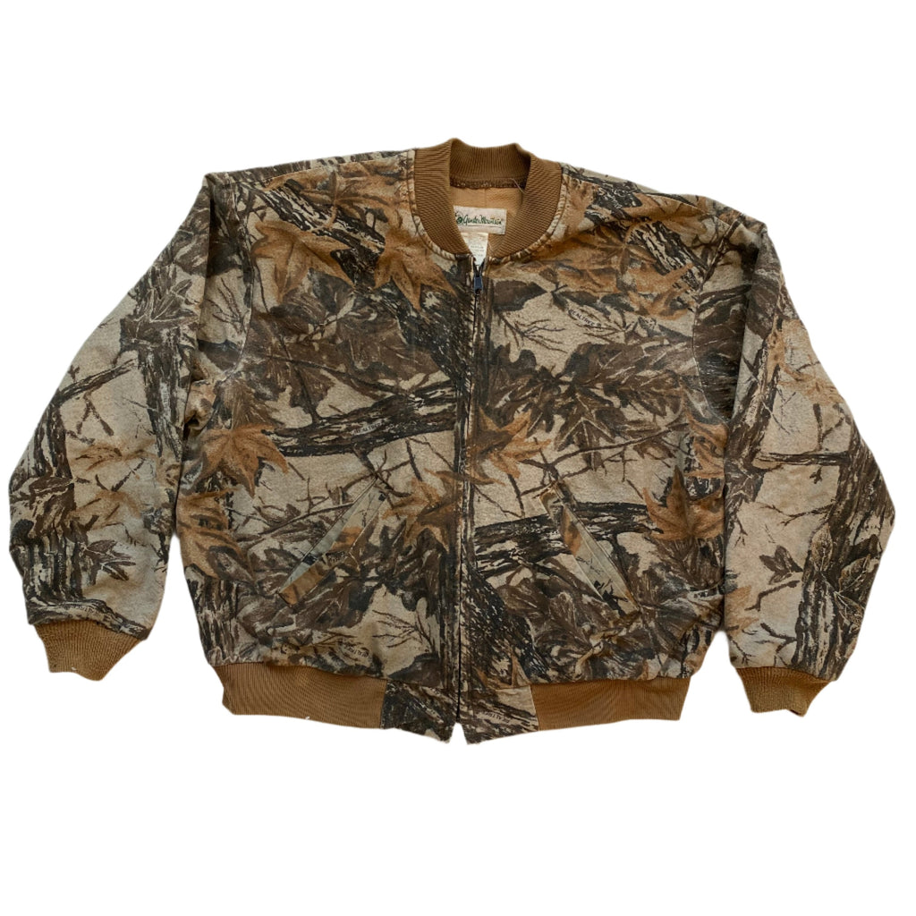 Veste camouflage zippée Vintage Real Tree