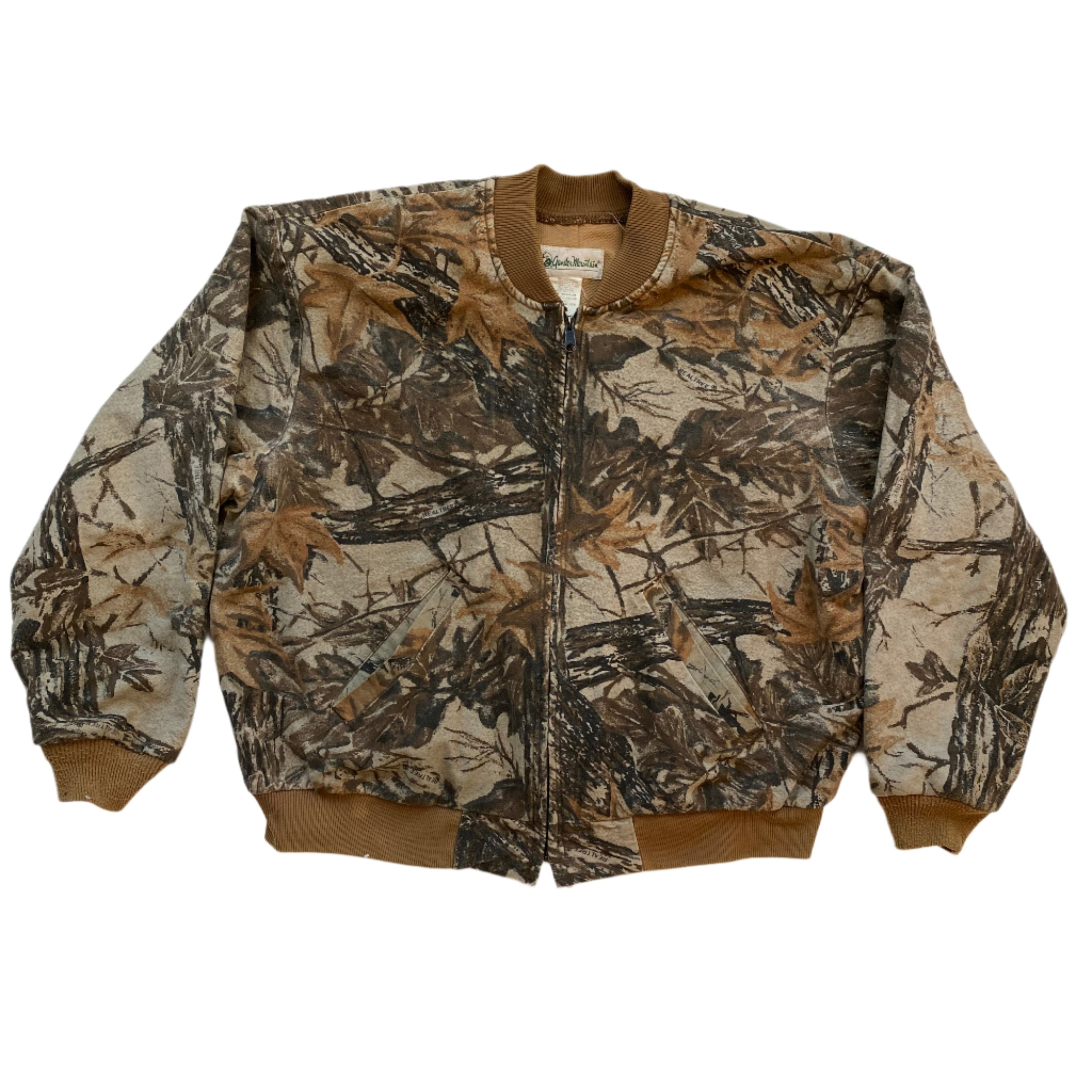 Veste camouflage zippée Vintage Real Tree