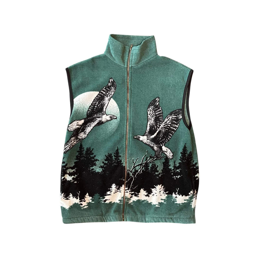 Gilet polaire Vintage Eagle Forest