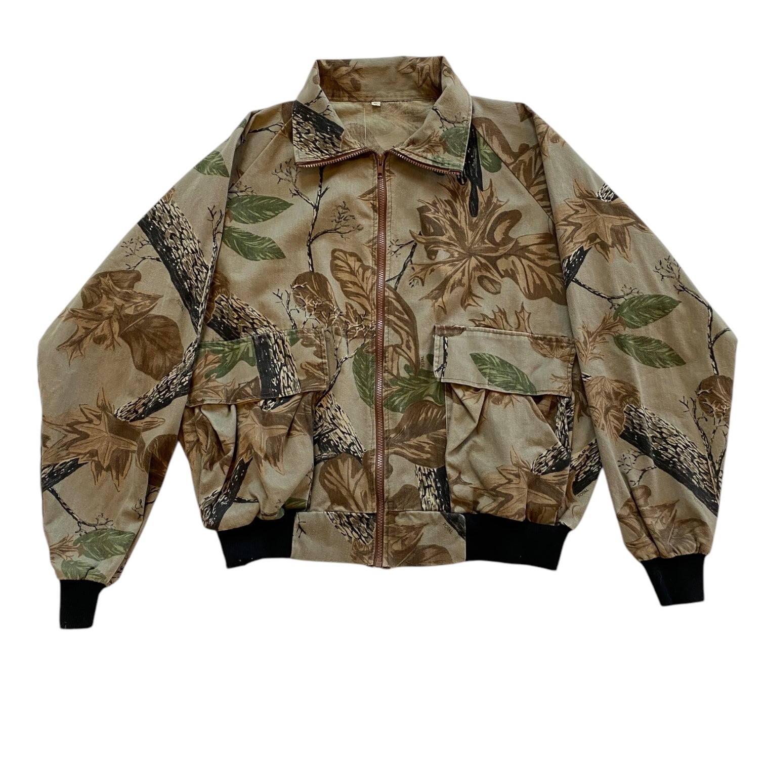 Veste camouflage non doublée vintage